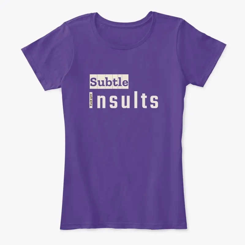 Subtle Insults Logo