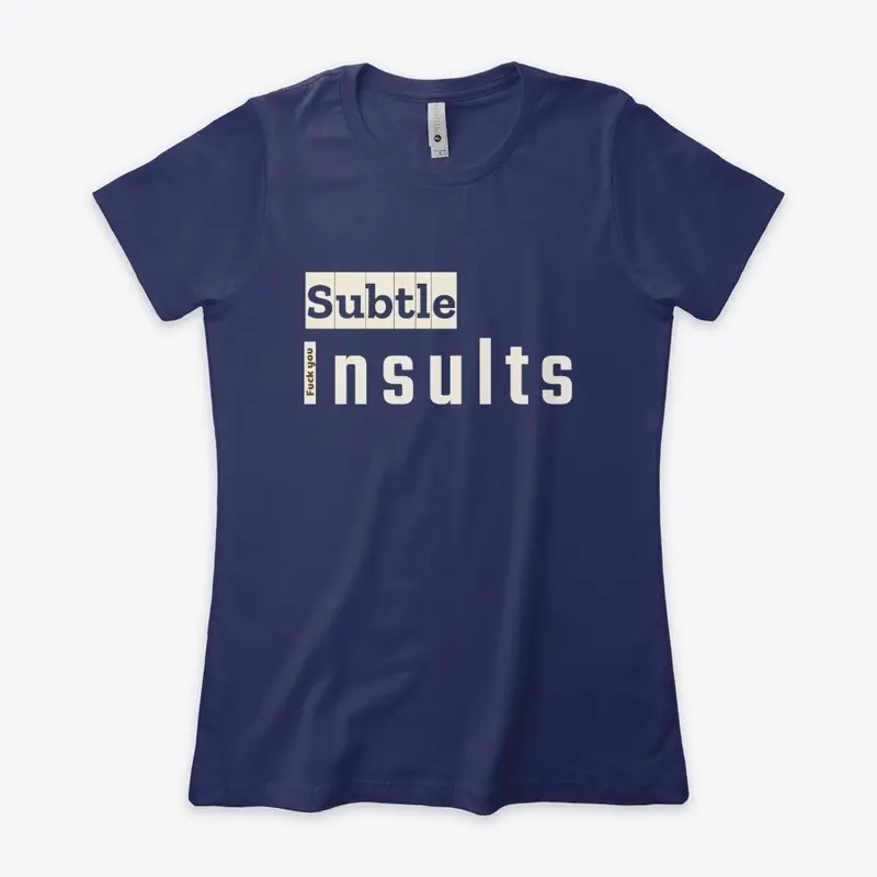 Subtle Insults Logo